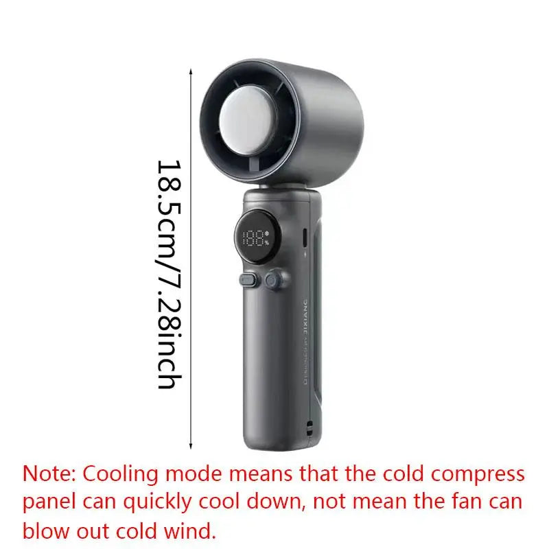 Portable Handheld Turbine Fan, 4000Mah 100 Speeds High-Speed Fan, Adjustable Outdoor Mini Fan, Party Gift, SS-026 Model