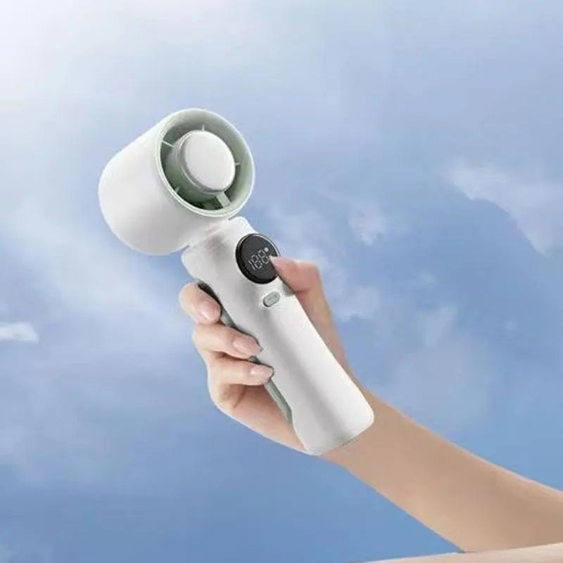 Portable Handheld Turbine Fan, 4000Mah 100 Speeds High-Speed Fan, Adjustable Outdoor Mini Fan, Party Gift, SS-026 Model