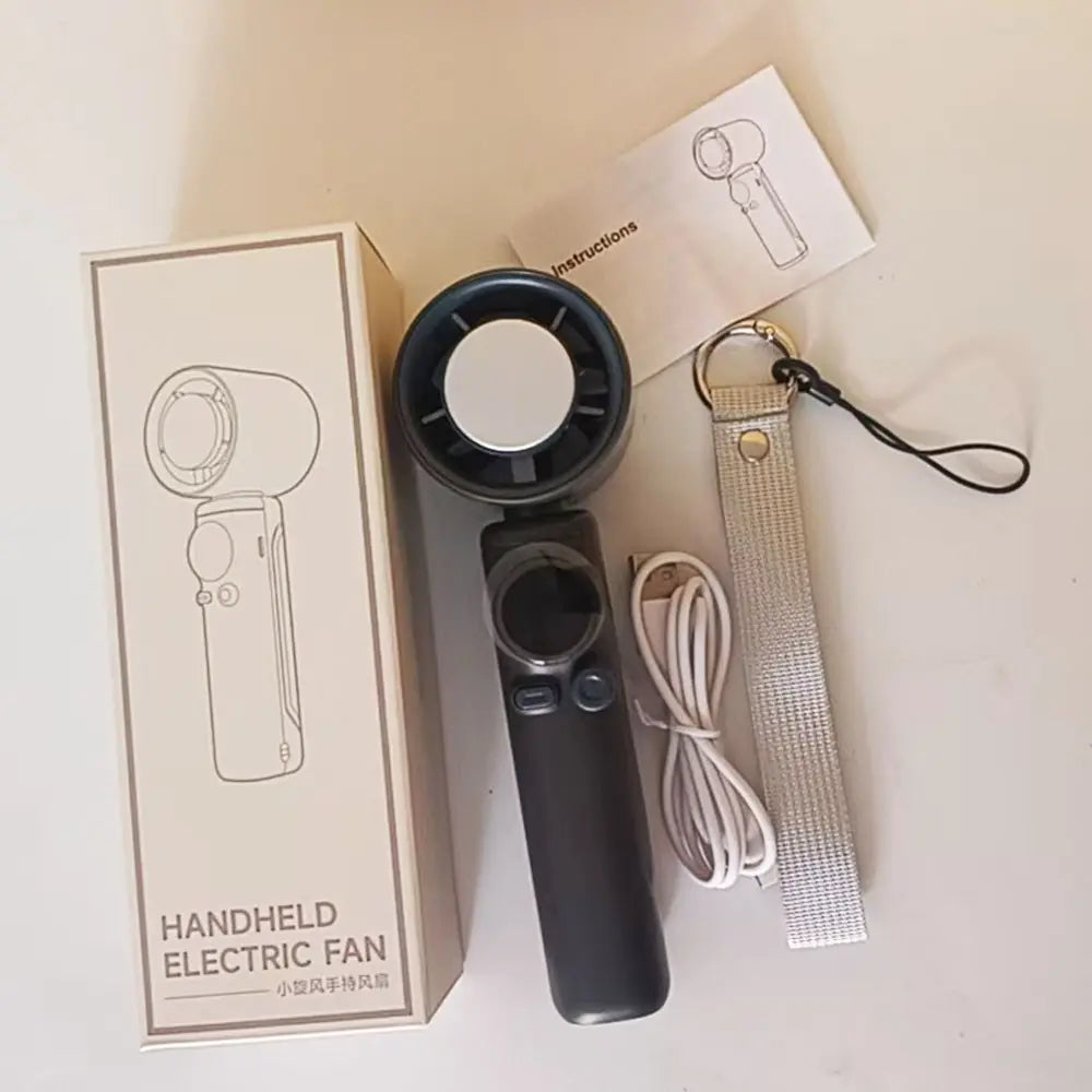 Portable Handheld Turbine Fan, 4000Mah 100 Speeds High-Speed Fan, Adjustable Outdoor Mini Fan, Party Gift, SS-026 Model