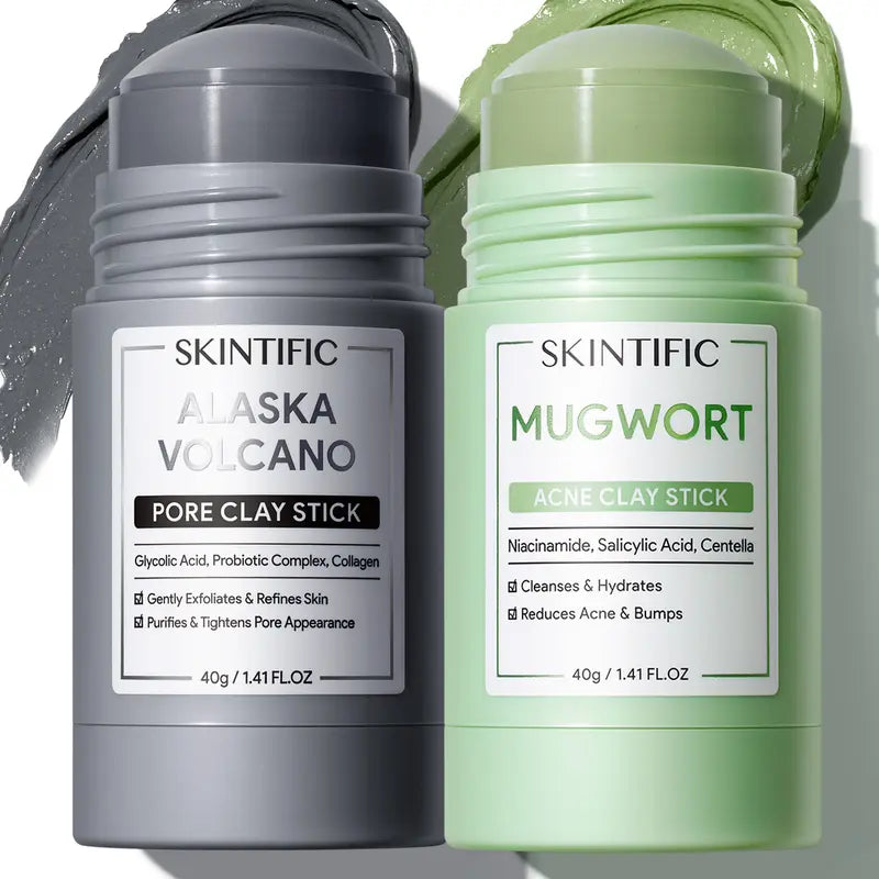 SKINTIFIC Clay Stick 2PCS Combo