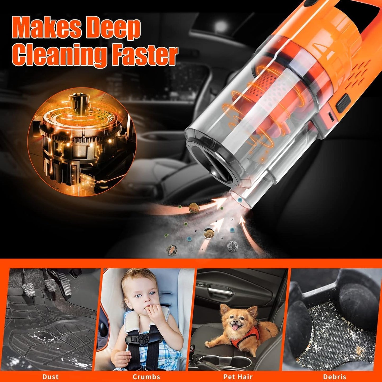 Professional 17-Piece Car Detailing System