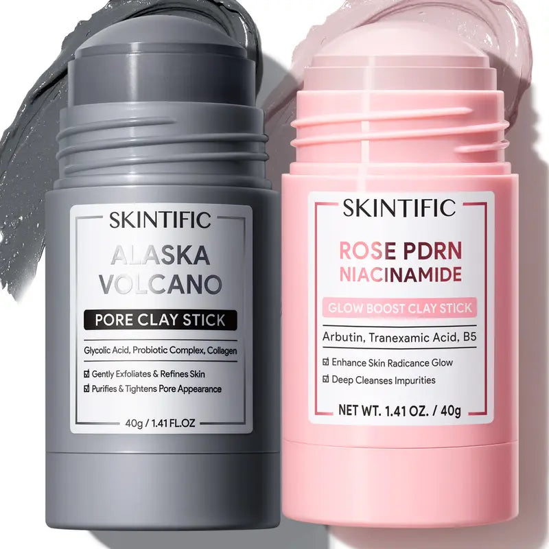 SKINTIFIC Clay Stick 2PCS Combo