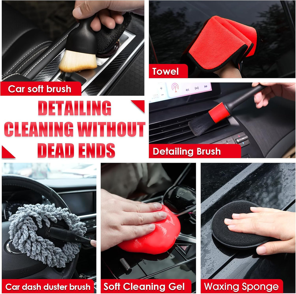 Ultimate 17-Piece Professional Detailing Kit