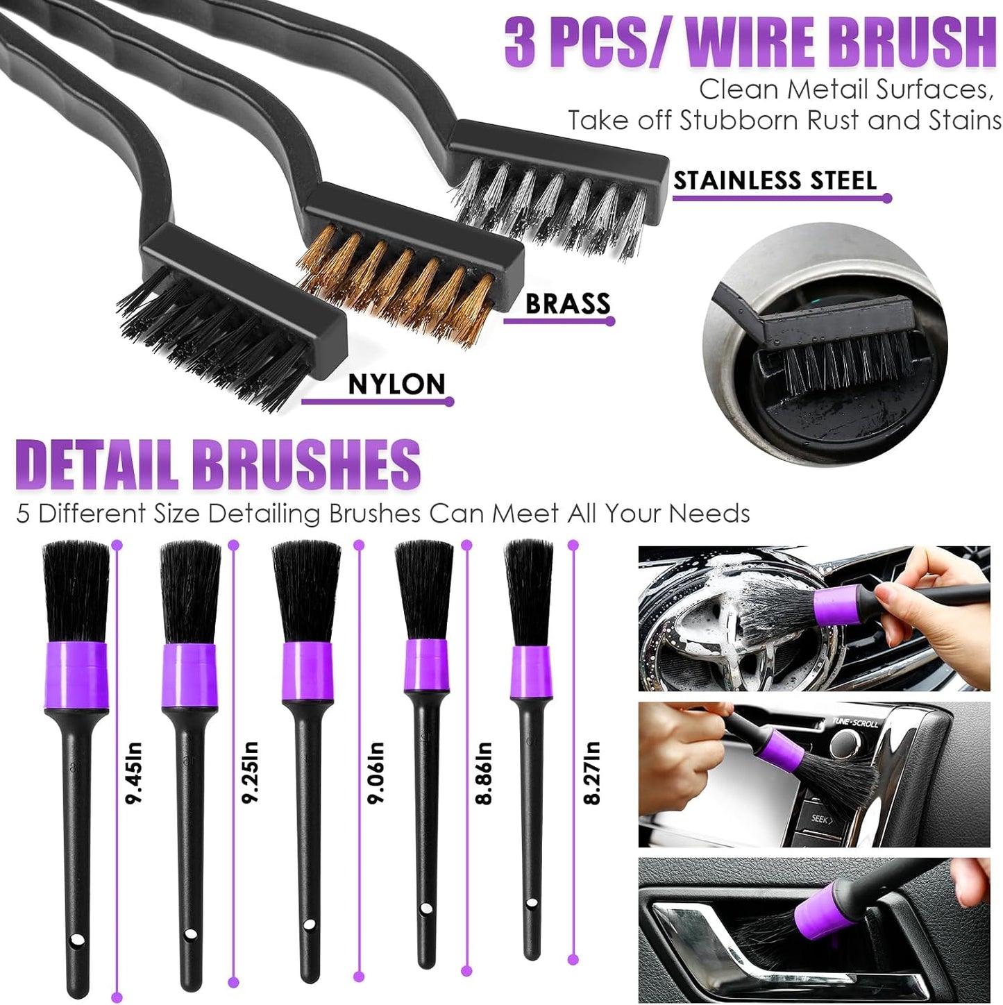 Complete 17-Piece Professional Detailing Suite