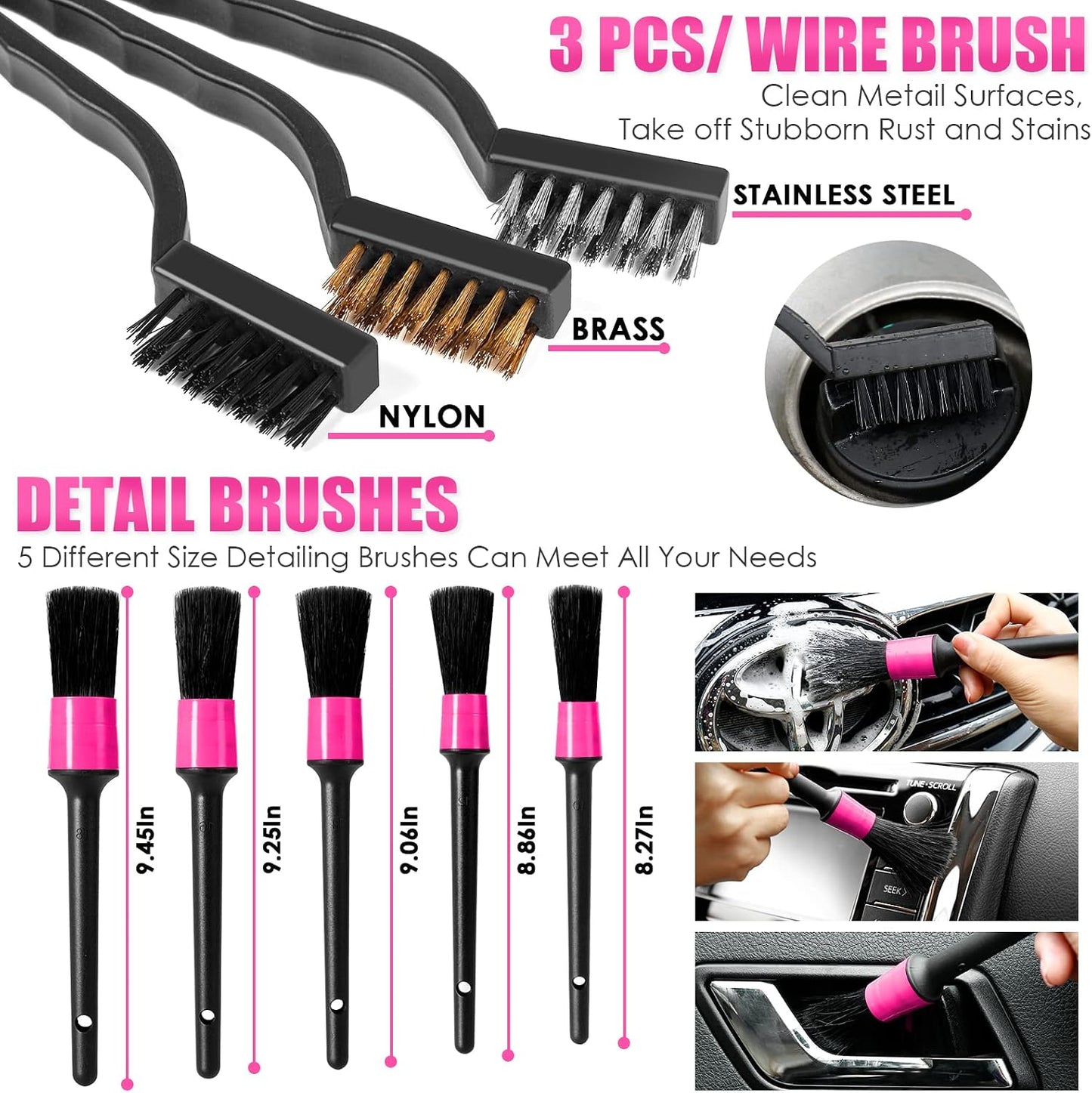 Professional Interior Auto Detailing Kit
