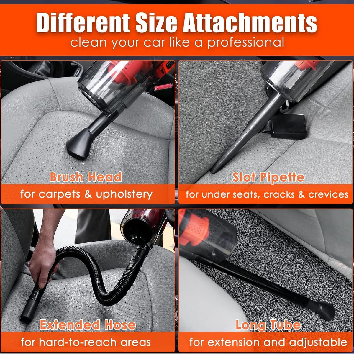 Professional 17-Piece Car Detailing System