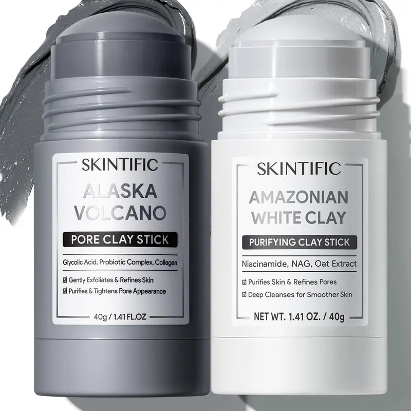 SKINTIFIC Clay Stick 2PCS Combo